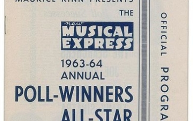 Beatles and Rolling Stones 1964 NME All-Star Concert