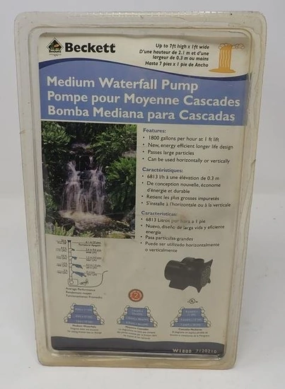 Beckett Waterfall Pump