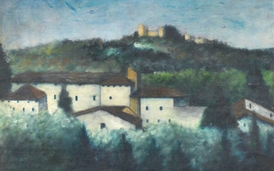 Bellosguardo, 1921, Ottone Rosai (Firenze 1895 - Ivrea (To) 1957)
