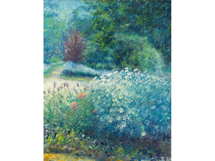 Blanche Hoschedé-Monet, 1865 Paris – 1947 Giverny, GIVERNY, LE JARDIN