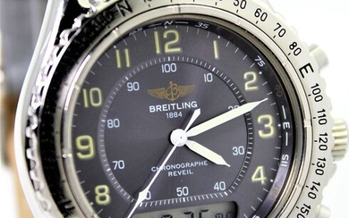 Breitling - Intruder Reveil Chronograph - Swiss Made A51035 - Men - 2000-2010