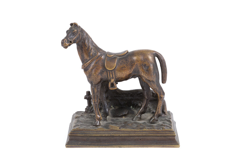 Bronze sculpture, 'HORSE'. Early 20th century