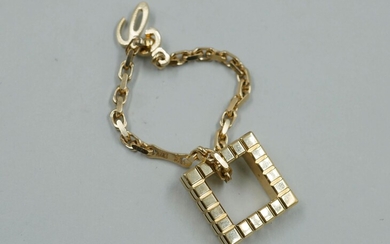 CHOPARD. Porte-clés en argent doré (925/00).... - Lot 65 - Copages Auction Paris