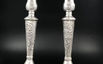 Candelabrum (2) - .935 silver - possibly Middle East - First half 20th century