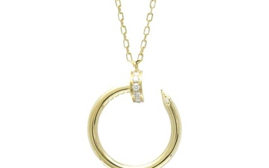Cartier Juste Un Clou Necklace B7224889 Yellow Gold (18K) Diamond Men Women Fashion Pendant Necklace
