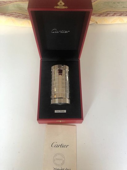 Cartier - Mixed lot - Cartier watch with perpetual calendar of 1