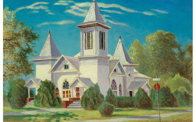 Charles Taylor Bowling (1891-1985), First Methodist Church, Royse City, Texas (1965)