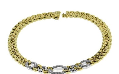 Chimento - 18 kt. Bicolour, White gold, Yellow gold - Necklace - 3.20 ct Diamond