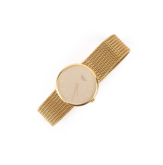Chopard, a gentleman's gold wristwatch