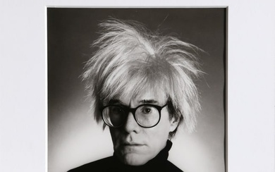 Christopher Makos, Favorite Portrait (Andy Warhol), Gelatin Silver Print