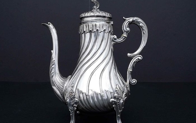 Coffee pot (1) - .950 silver - Ferry - France - ca.1900