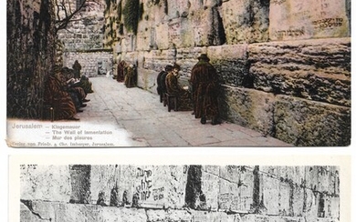 Collection of 7 Postcards of the Western Wall