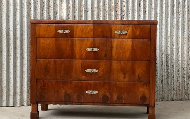Commode - chest of drawers, chest of drawers, chest of drawers - Walnut