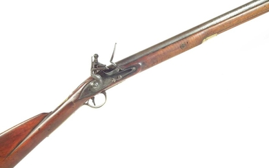 Composed flintlock officers fusil or musket