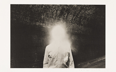 DUANE MICHALS (1932- ) The Illuminated Man (Joseph Cornell).
