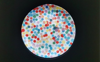 Damien Hirst (1965) - (All over dot) Plate