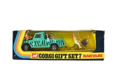 Diecast - an original vintage Corgi Gift Set GS7 ' Daktari '...