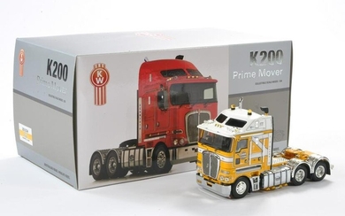 Drake Collectibles 1/50 high detail model truck issue comprising No. Z01534 Kenworth 2. 3 K200 Prime
