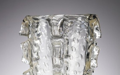ERCOLE BAROVIER Vase from the Segmentati series for Barovier & Toso, Murano.