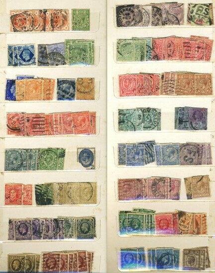 Early United Kingdom (UK) Stamps 1890s - 1960s