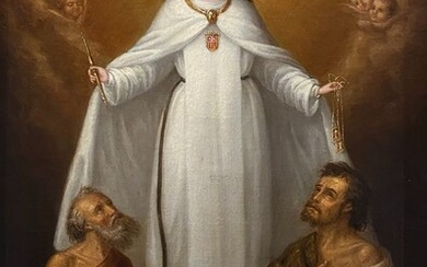 Êcole Espagnole (XVIII) - Notre-Dame-de-la-Merci, Rédemptrice des Chrétiens Captifs