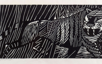 Edward Bawden (1903-1989) Tyger! Tyger! burning bright in the forests of the night