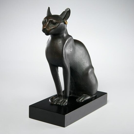Egyptian cat statue, Metropolitan Museum of Art