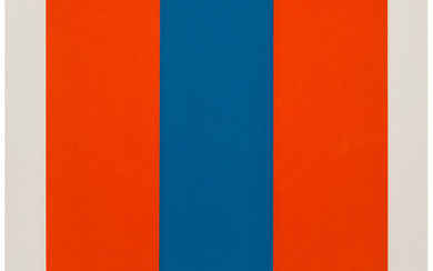 Ellsworth Kelly (1923-2015), Red-Blue, from Formen der Farbe (1967)