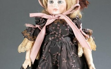 European bisque and composition doll