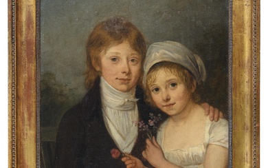 FRENCH OIL PAINTING, EARLY 19TH CENTURY