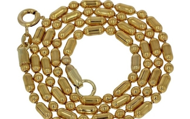 Fantasie schakel - 14 kt. Yellow gold - Necklace