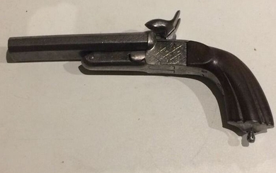 France - 1870 - pistolet dit de venerie - Double Barrel - Pinfire (Lefaucheux) - Pistol - 11mm cal