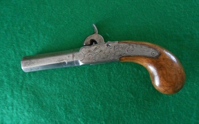 France - 19th Century - Early to Mid - A piston - Percussion - Pistol - 12mm cal