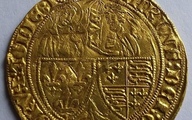 France. Henri VI d'Angleterre (1422-1453). Salut d'or (Paris)