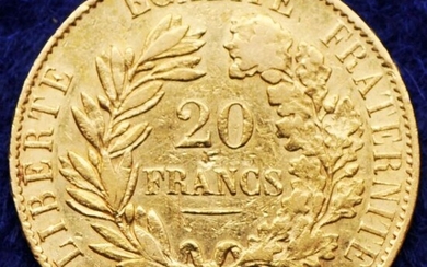 France. Second Republic (1848-1852). 20 Francs 1851-A Ceres