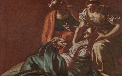 Francesco Solimena: Preparatory Study for the Crucifixion