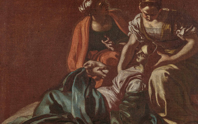 Francesco Solimena | Preparatory Study for the Crucifixion
