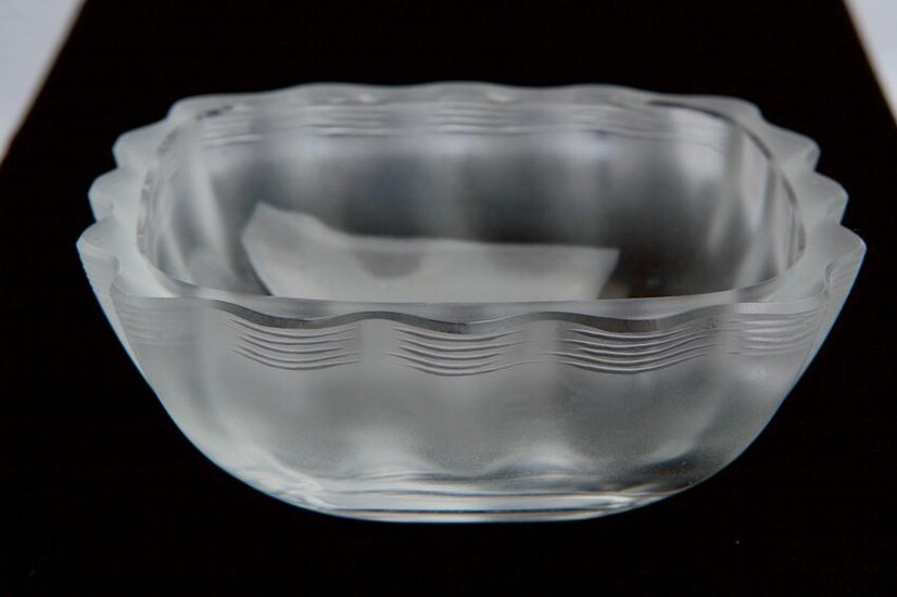 French LALIQUE Crystal Bowl