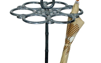 French umbrella stand in iron