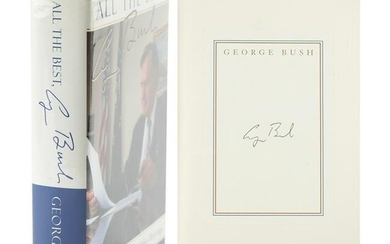 George Bush Signed Book