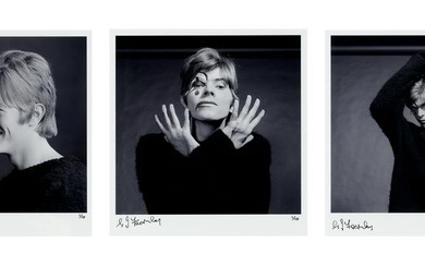 George Fearnley (British, 1939-2008) Three Prints of David Bowie, 1967, printed later 3