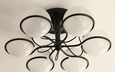 Gino Sarfatti, Arteluce, Ceiling Lamp, model 2042/6