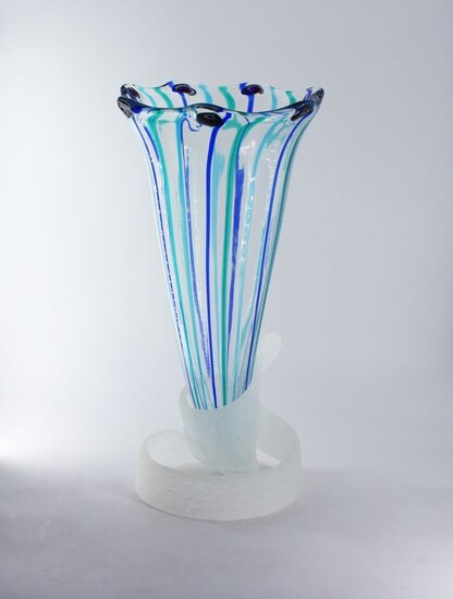 Giorgio Giuman - Vase, (53 cm) - Glass