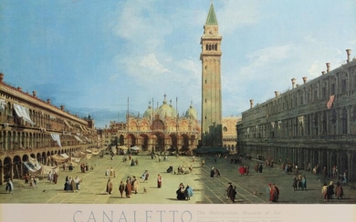 Giovanni Antonio Canaletto, Piazza San Marco , Poster