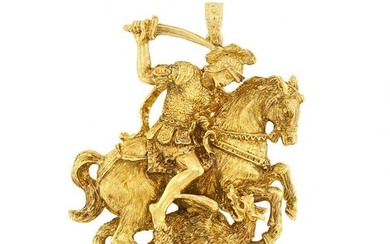 Gold Pendant, Buccellati
