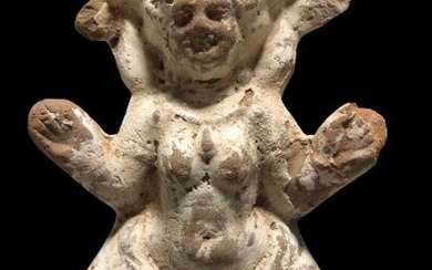 Greco-roman Pottery figure, 14 x 10,5 cm