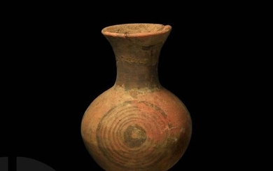 Greek Vase with Geometric Design