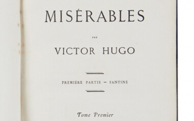 HUGO (Victor) Les Misérables.