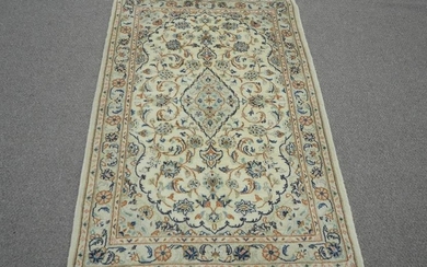 Handmade Persian Kashan 3.5x5.3