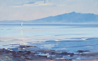 § Helen M. Turner (Scottish B.1937) Silver Sea, Arran